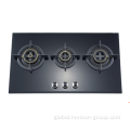Build-in Hob Gas stove (Three burner) in sale Factory